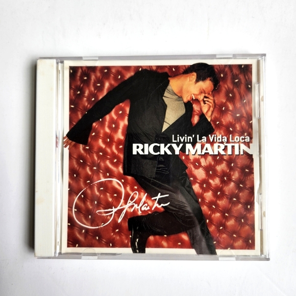 1999 Ricky Martin Audio CDs Y2K Vintage, Livin LA Vida Loca, Columbia Records - Picture 2 of 11
